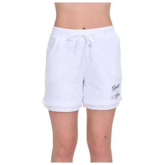 Target Γυναικείο σορτς French Terry & Mesh Bermuda "Sparkle"